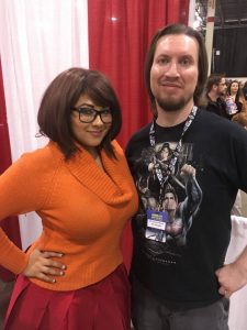 Ivy Doomkitty and yours truly.