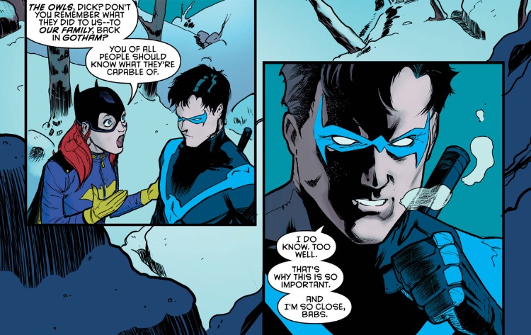 Nightwing 3 babs and dick
