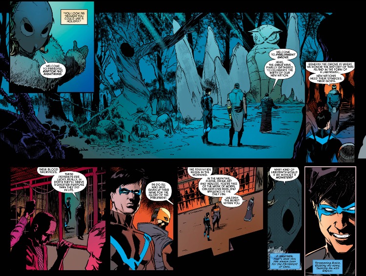 Nightwing 4 Owl Cave