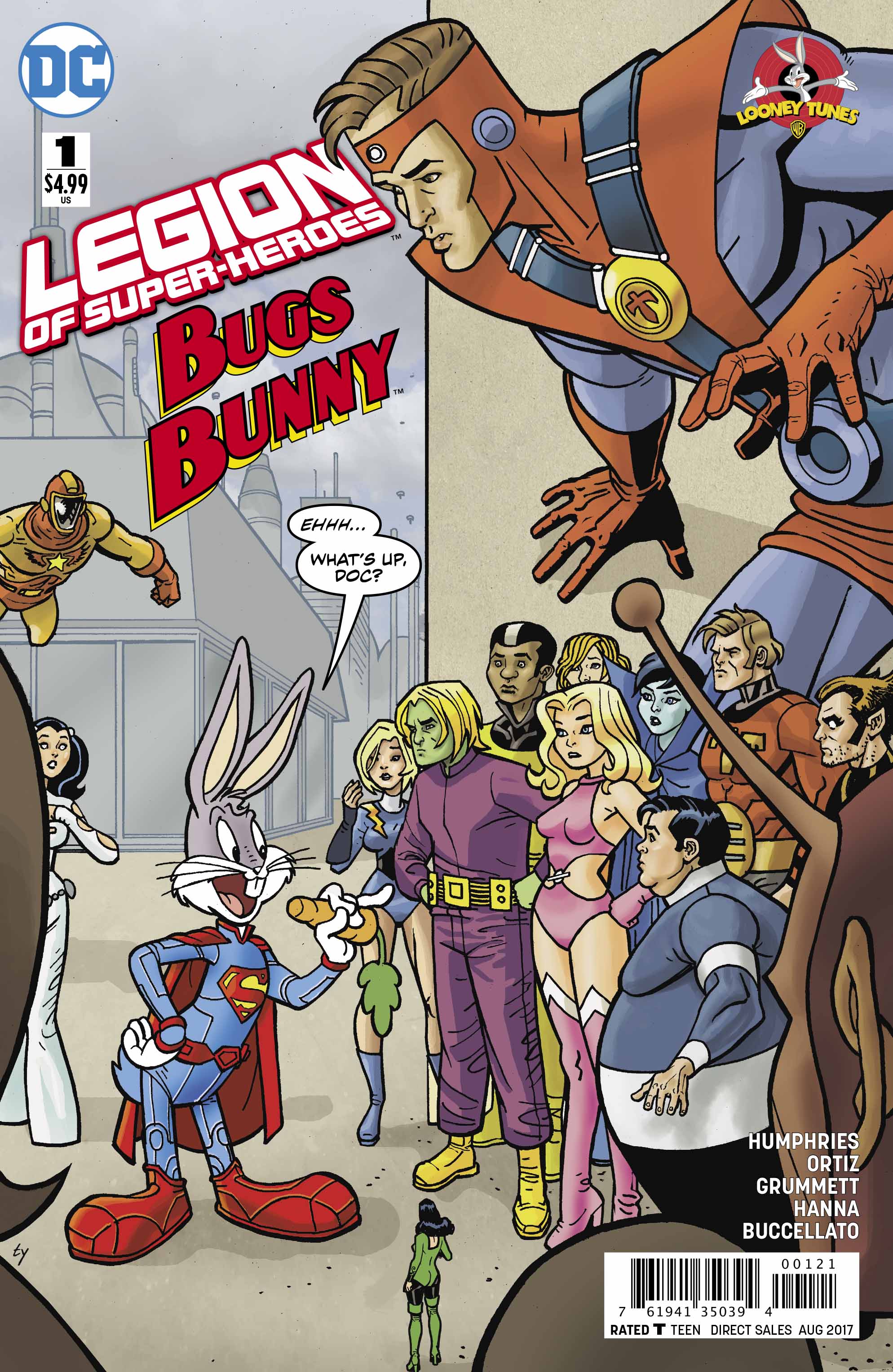 Legion of Super-heroes Bugs Bunny - DC Comics News