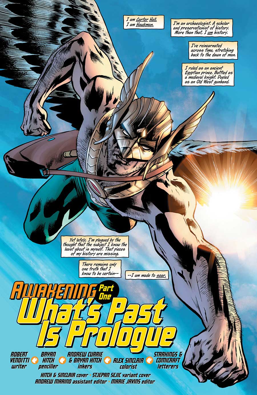 Hawkman 1 - DC Comics News