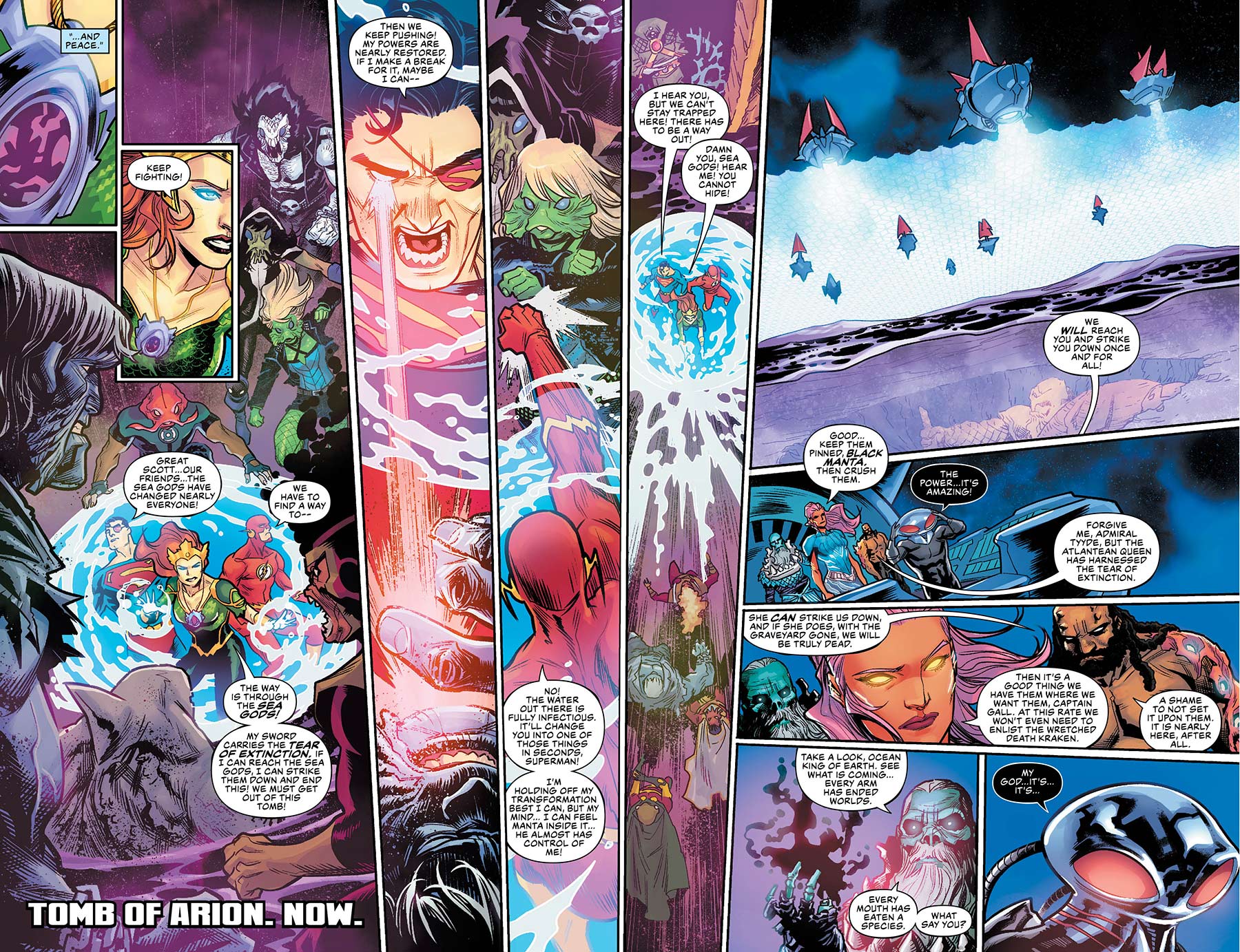 Aquaman Drowned Earth - 1-2 3 - DC Comics News