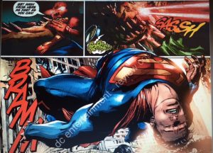 Action Comics 958 Superman laid out