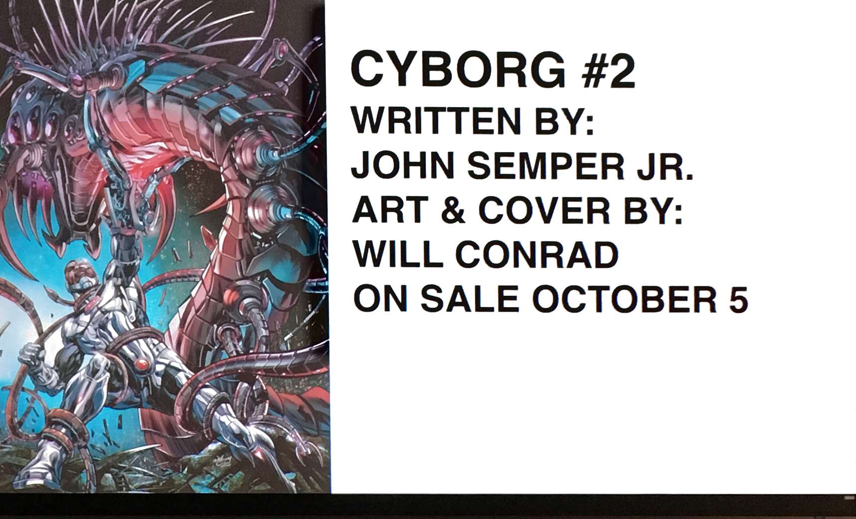 Cyborg 2 dc comics news sdcc