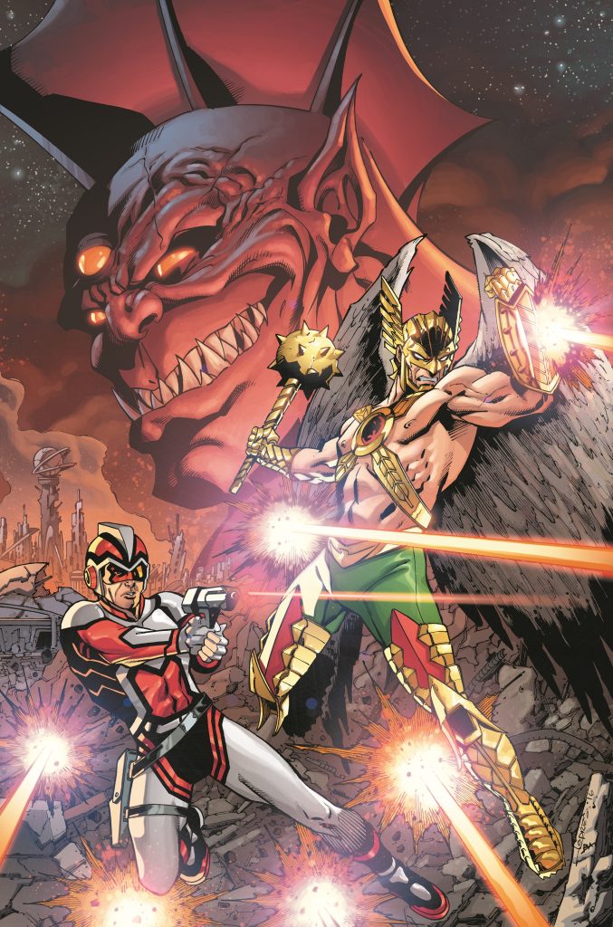 Cover from Hawkman and Adam Strange: Out of Time