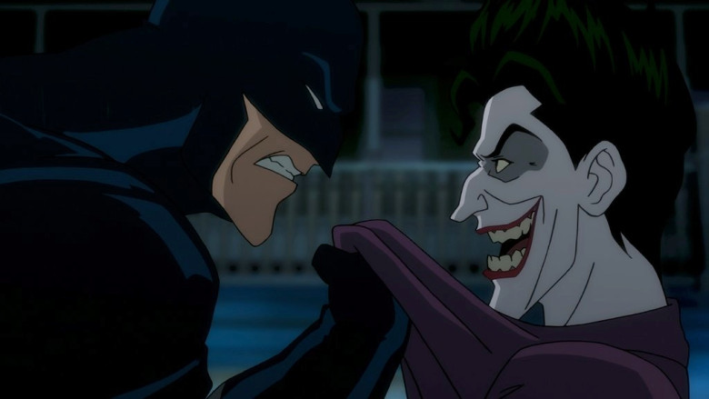 Batman confronts the Joker in 'Batman: The Killing Joke'.