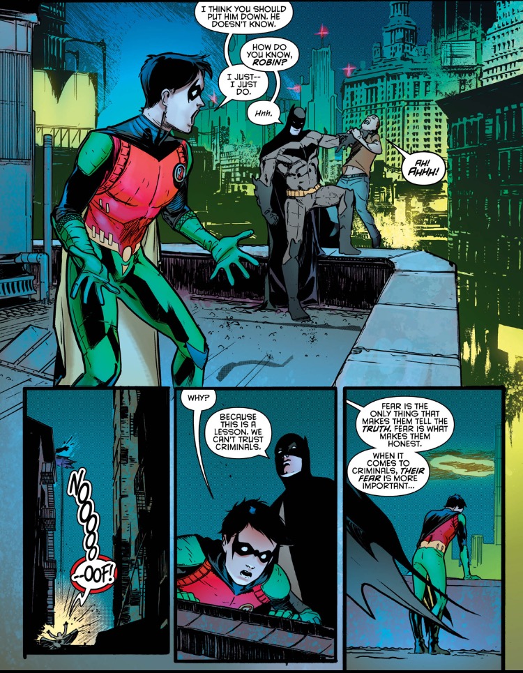 Nightwing 2 flashback