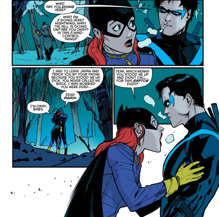 Nightwing 3 babs and dick again