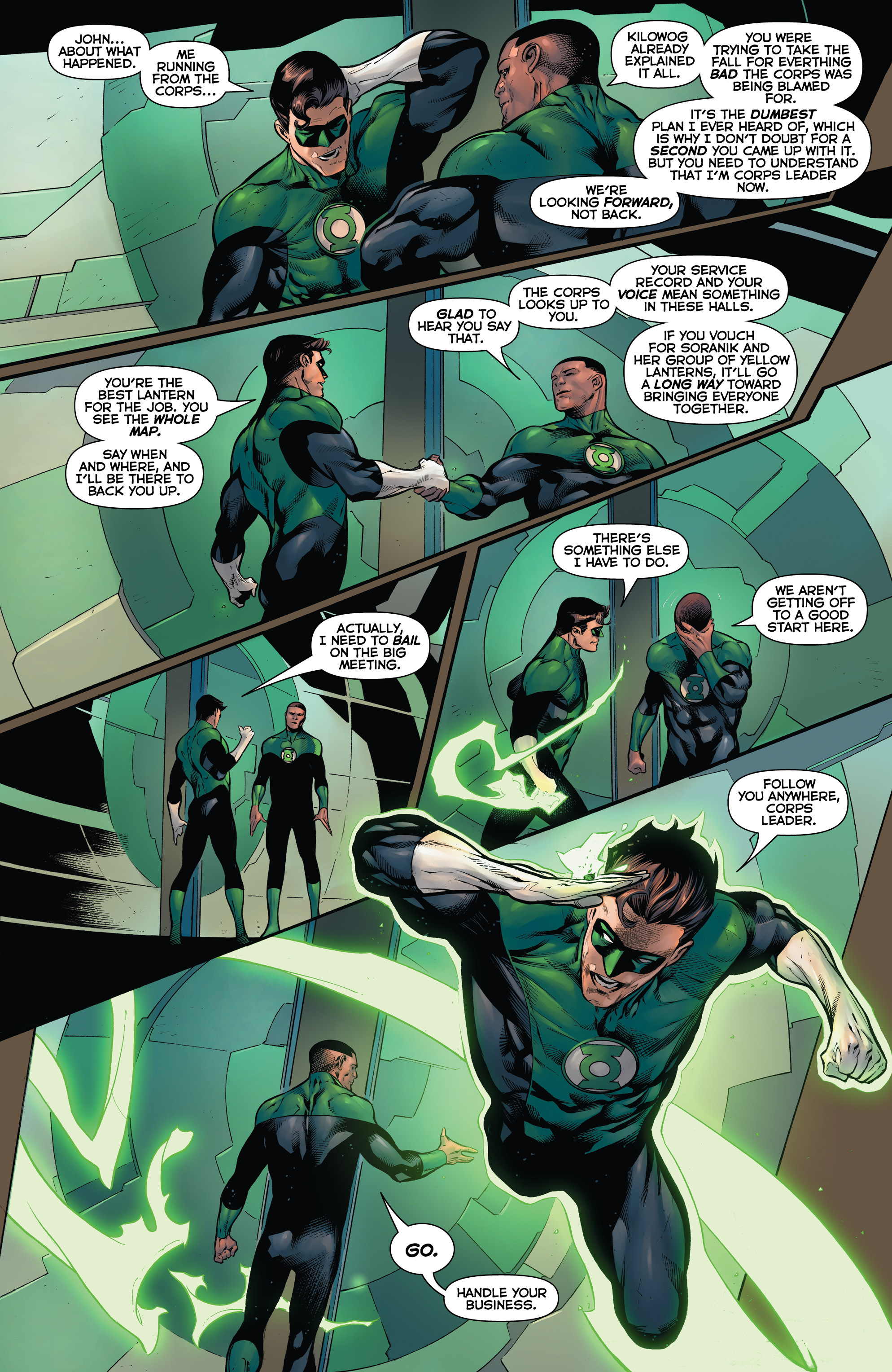 Review: Hal Jordan and the Green Lantern Corps # 14 - DC Comics News