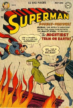 Time Bubbles: The First Superman/Batman Team-Up, 65 Years Ago This Week! -  DC Comics News