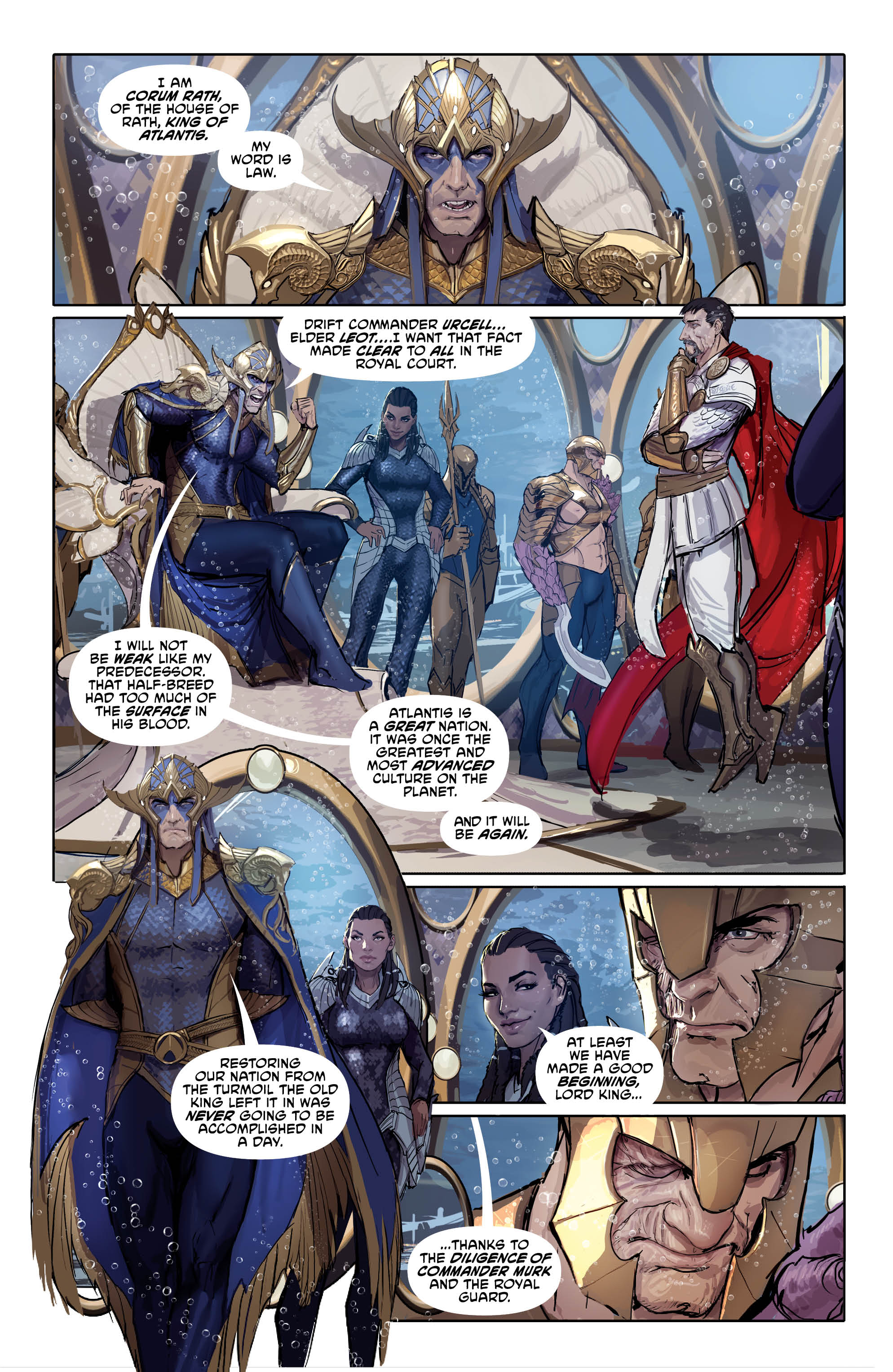 Aquaman page 2 - DC Comics News