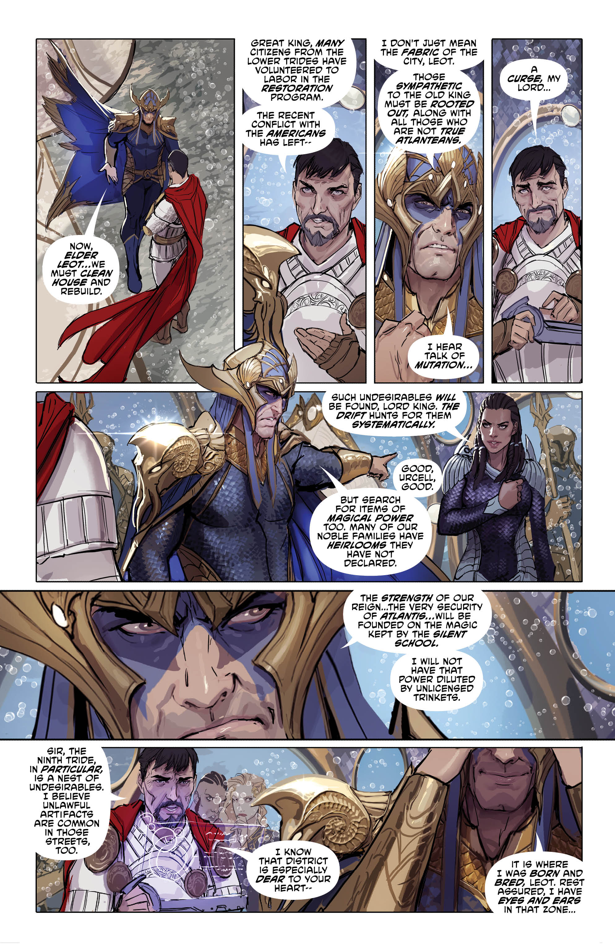 Aquaman page 3 - DC Comics News