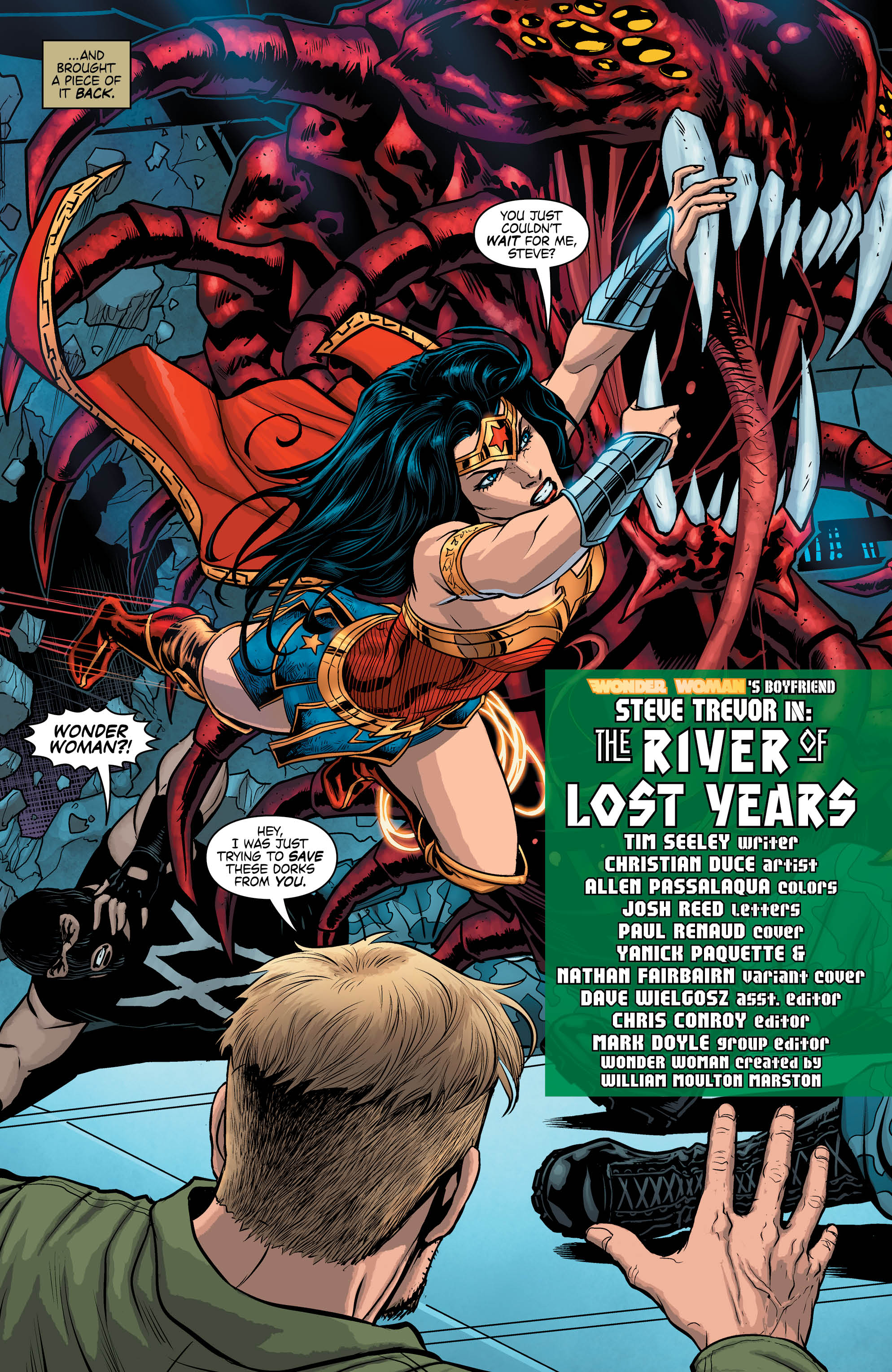 Wonder Woman Steve Trevor Special DC Comics News