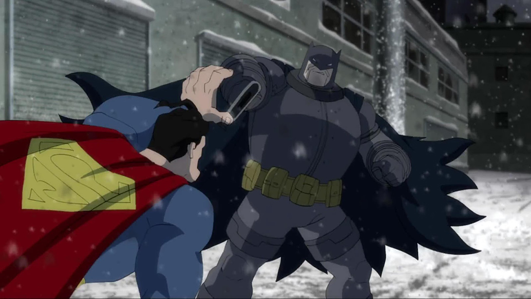 TDKR Batman vs Superman - DC Comics News