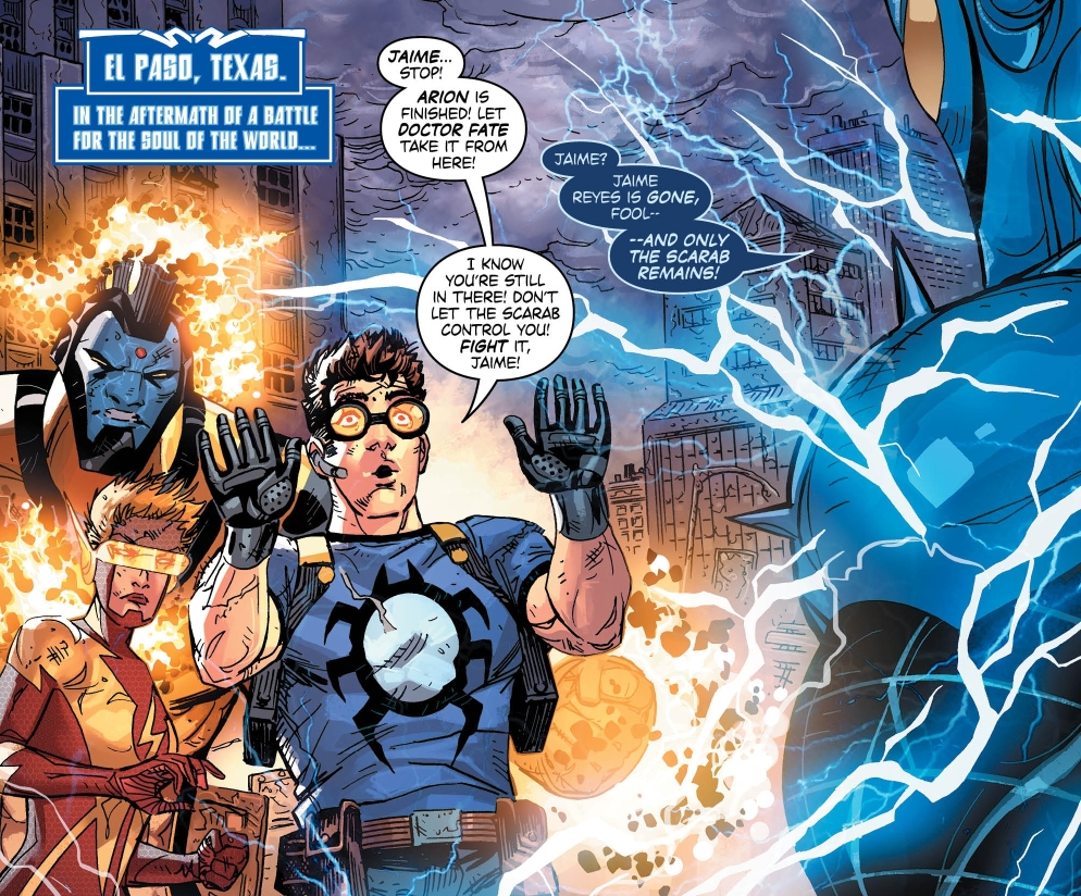 Blue Beetle (2011) #2 – The Hall of Comics