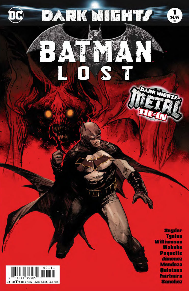 Batman Lost Cover - DC Comics News