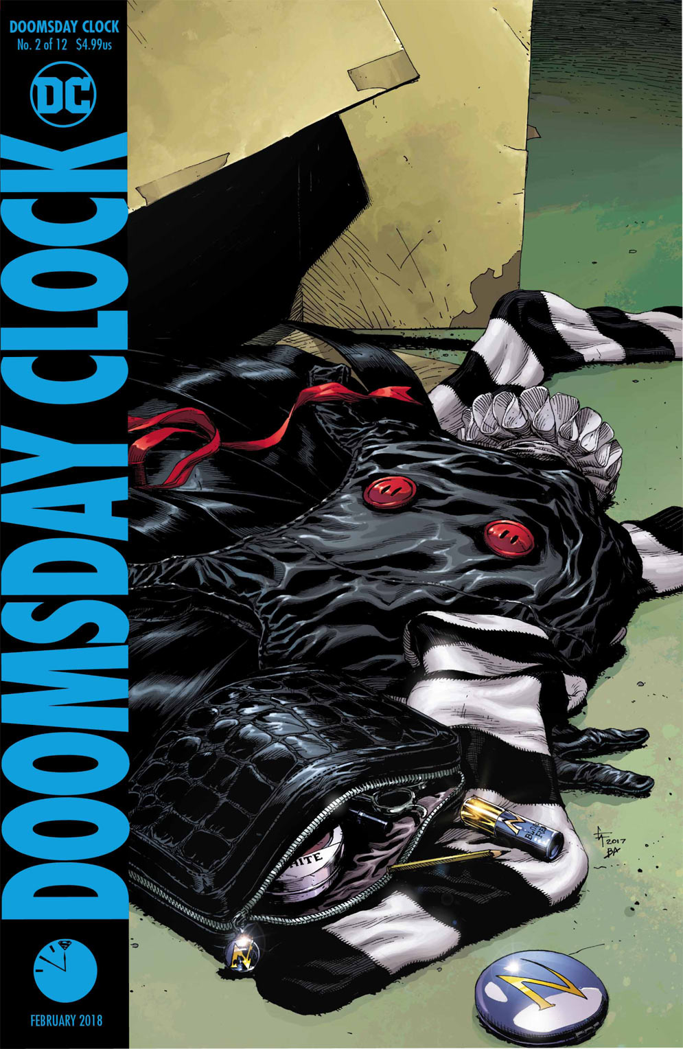 Doomsday Clock Cover #2 - DC Comics News