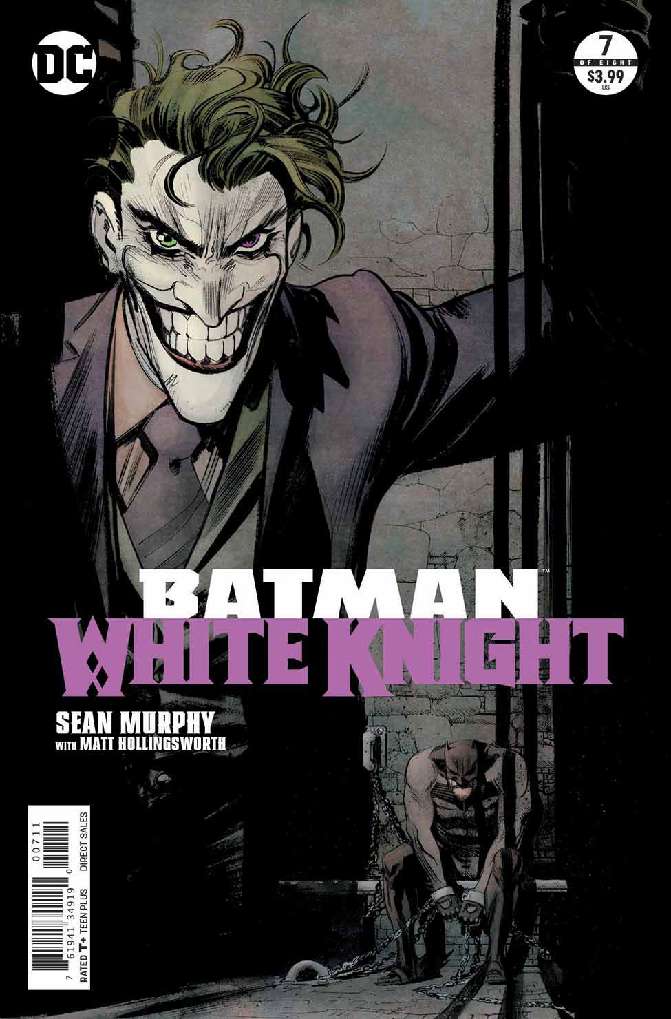 Batman White Knight 7 Cover - DC Comics News
