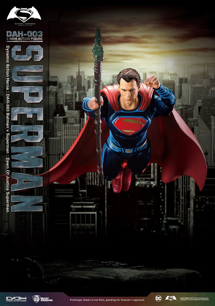 New Batman v. Superman Action Figures Announced dc comics news