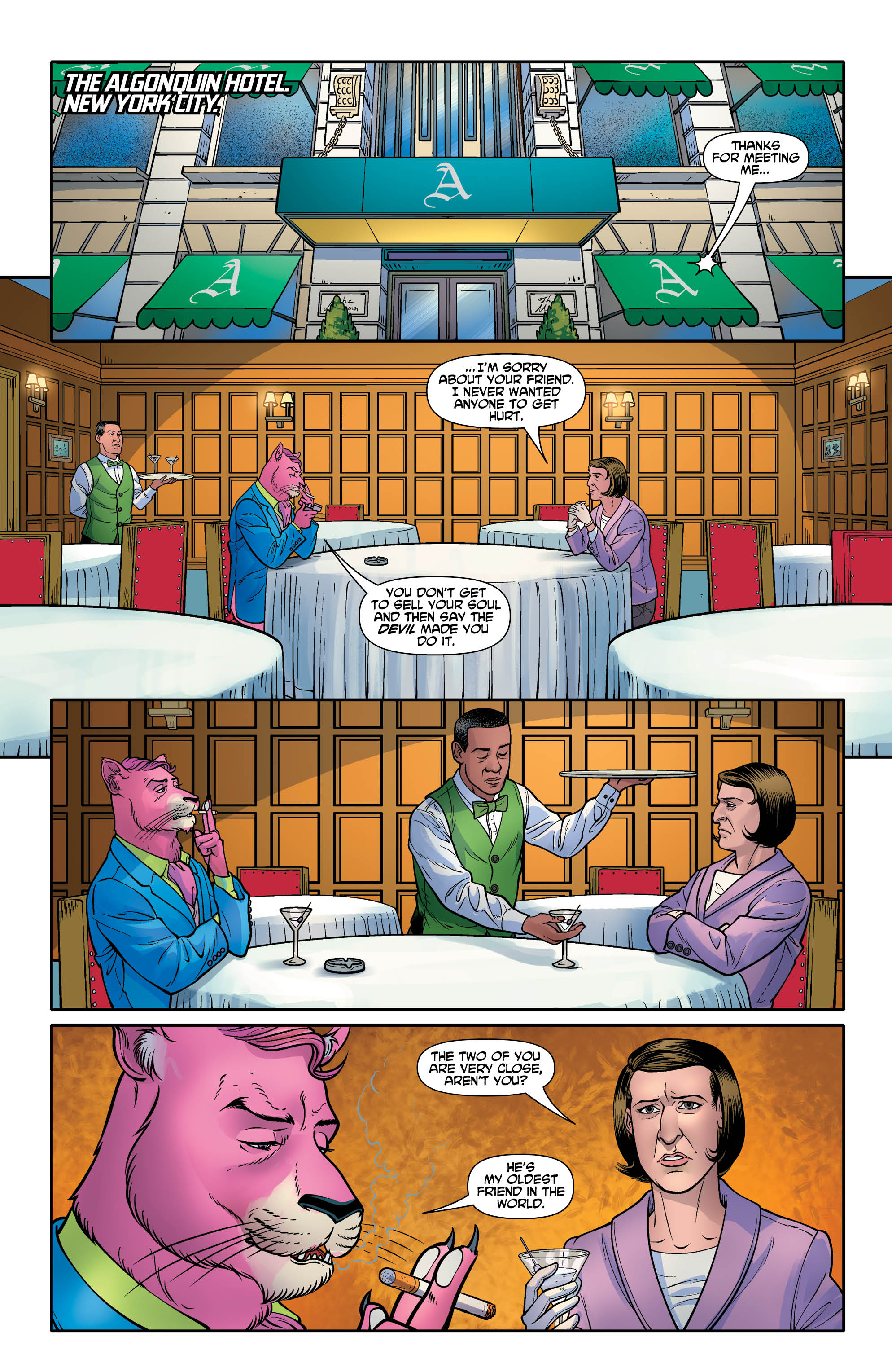 Review: Exit Stage Left: The Snagglepuss Chronicles #5 - DC Comics News