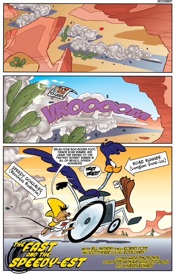 Click the Looney Tunes Speedy Gonzales coloring