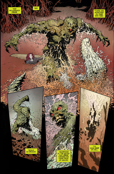 swamp thing dc comics news 