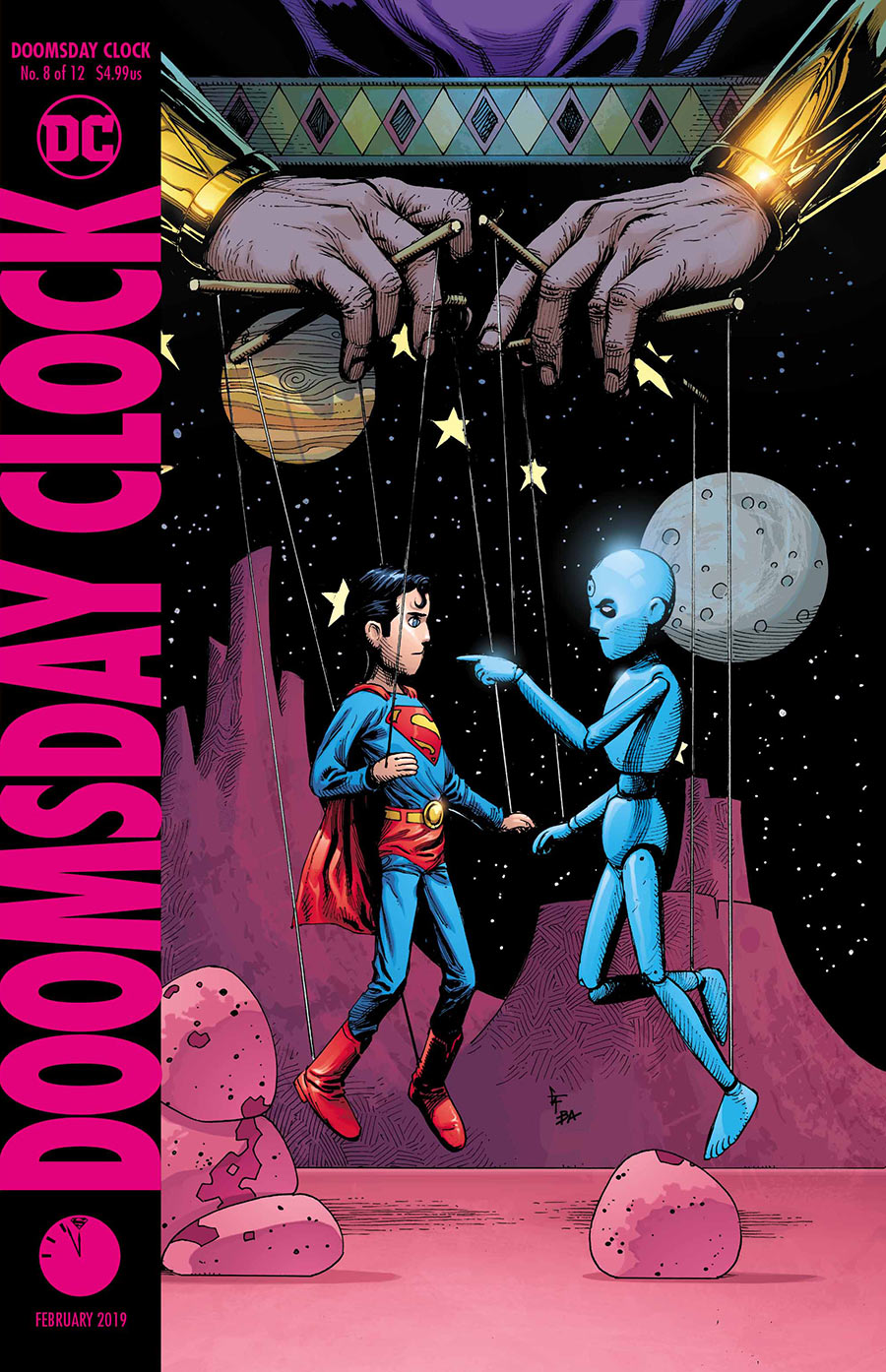 Doomsday Clock 8 - Cover 2 - DC Comics News