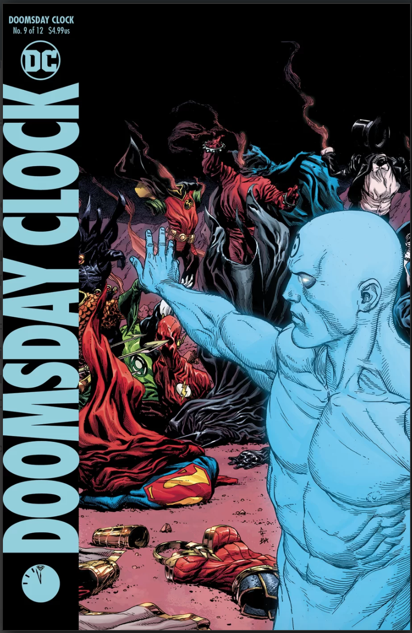 Doomsday clock 9 delay dc comics news