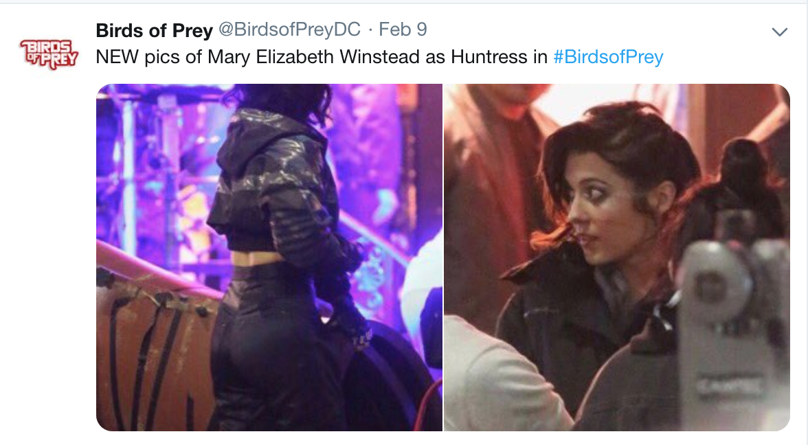 birds of prey huntress dc comics news