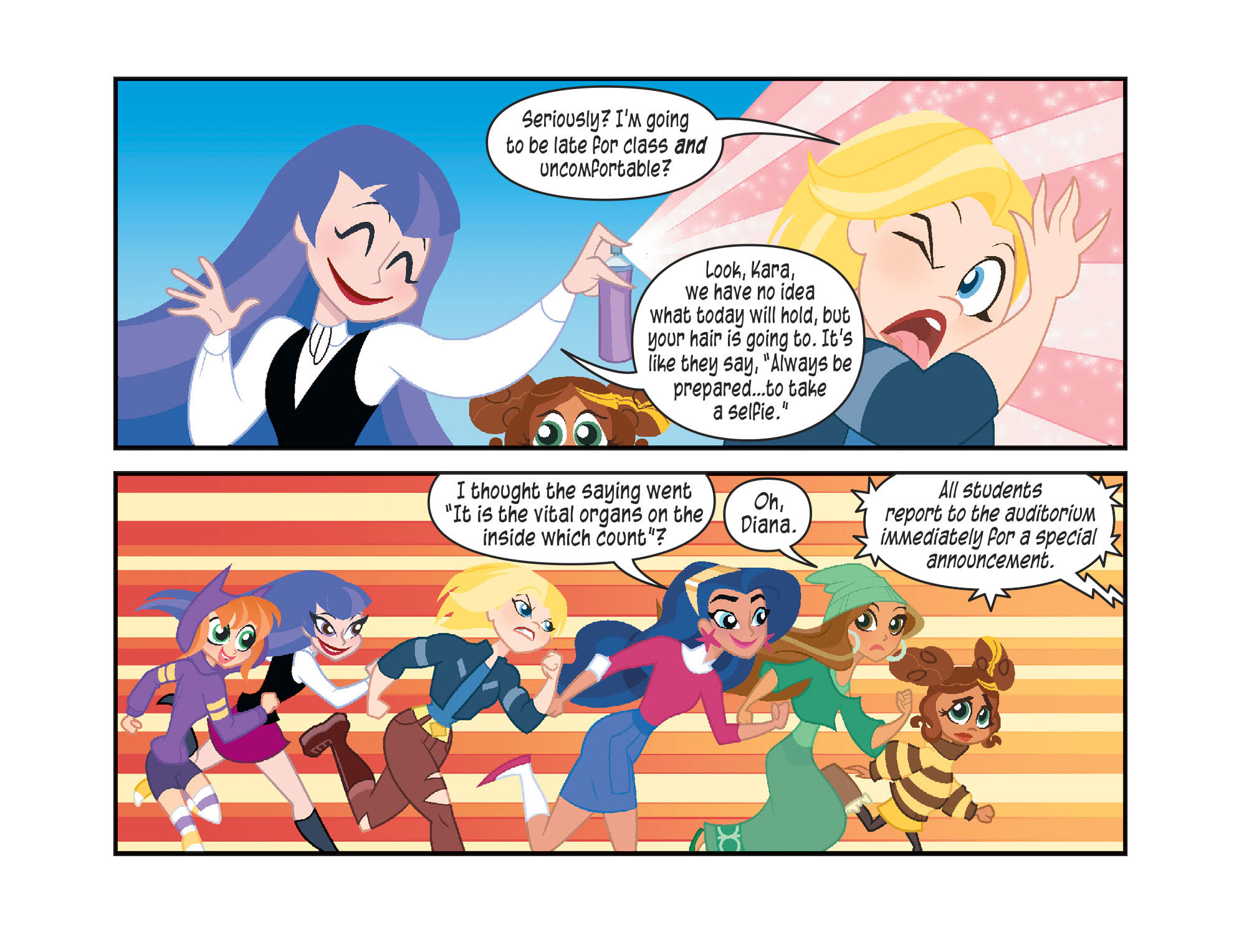DC Super Heros Girls dc comics news