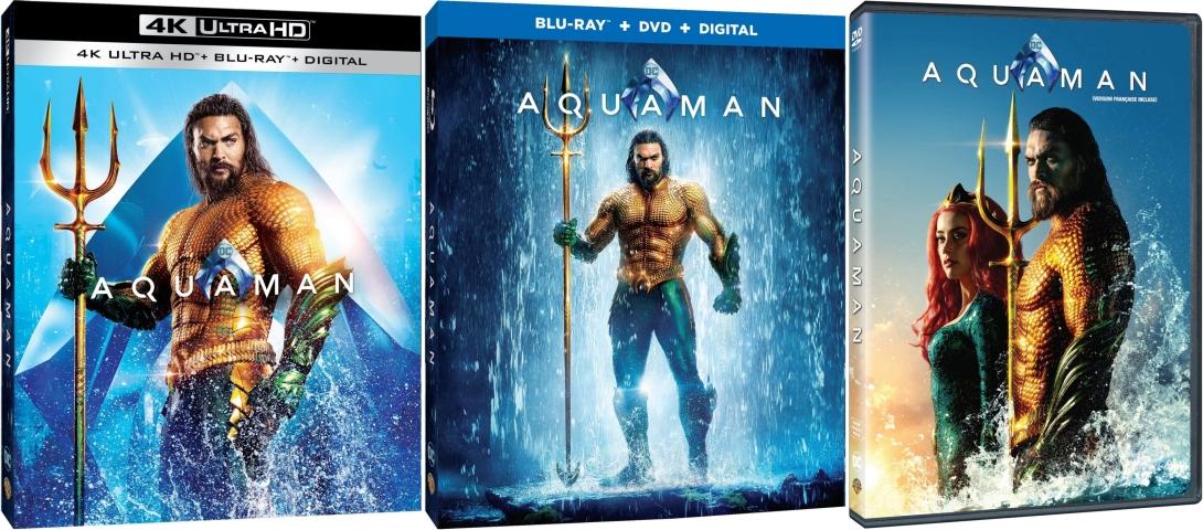 Aquaman Dc Comics Jason Momoa Pelicula 4k Ultra Hd + Blu-ray