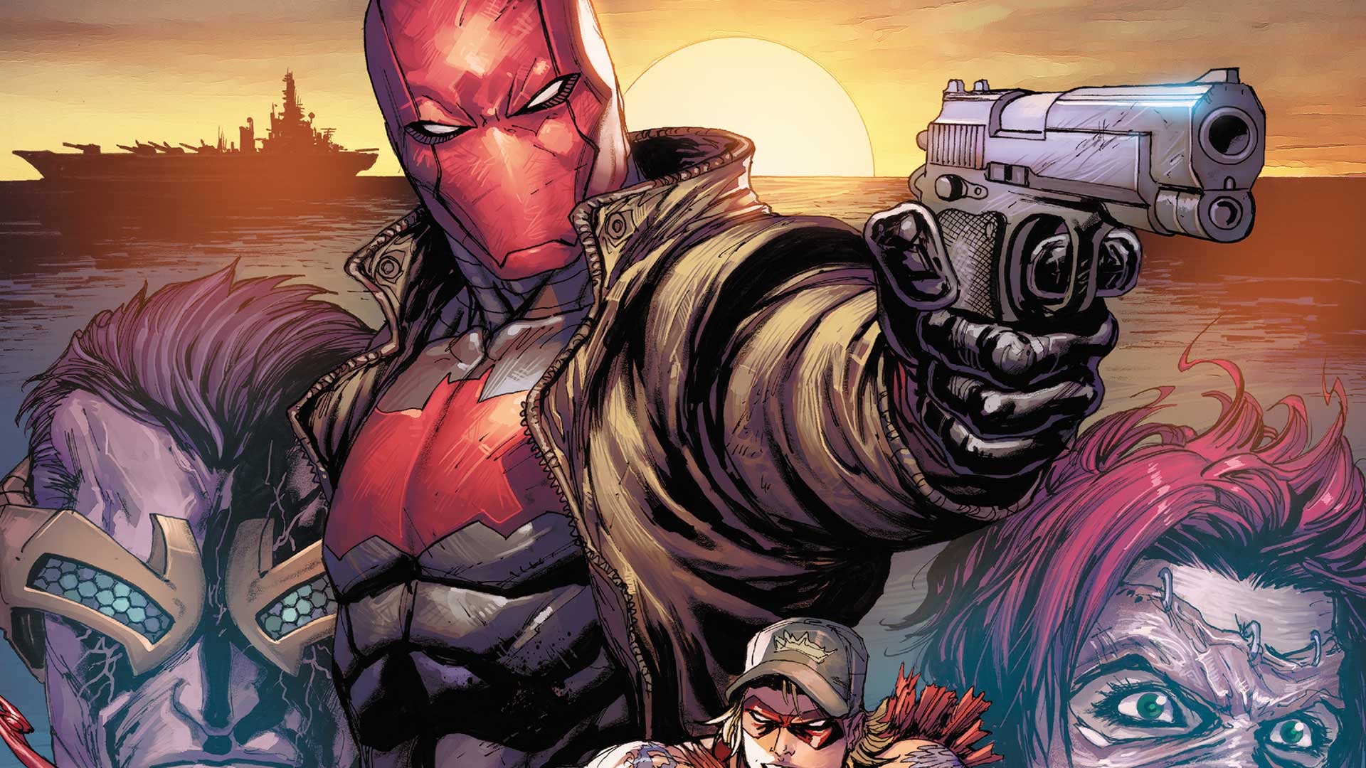 red hood and the outlaws wallpaper