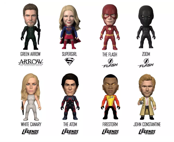 titan comics arrowverse figures