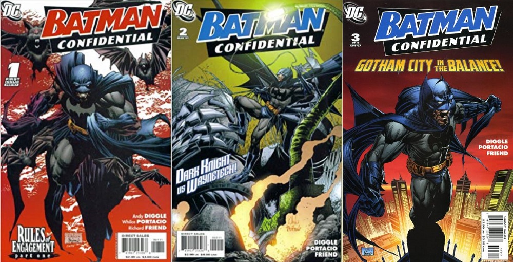 Batman: Confidential was a 12 issue mini-series written by Andy Diggle