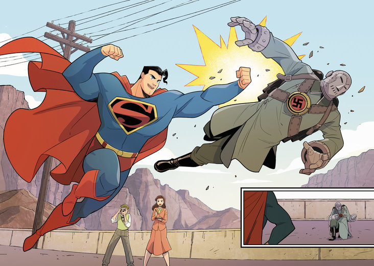 Superman Smashes the Klan #1 page