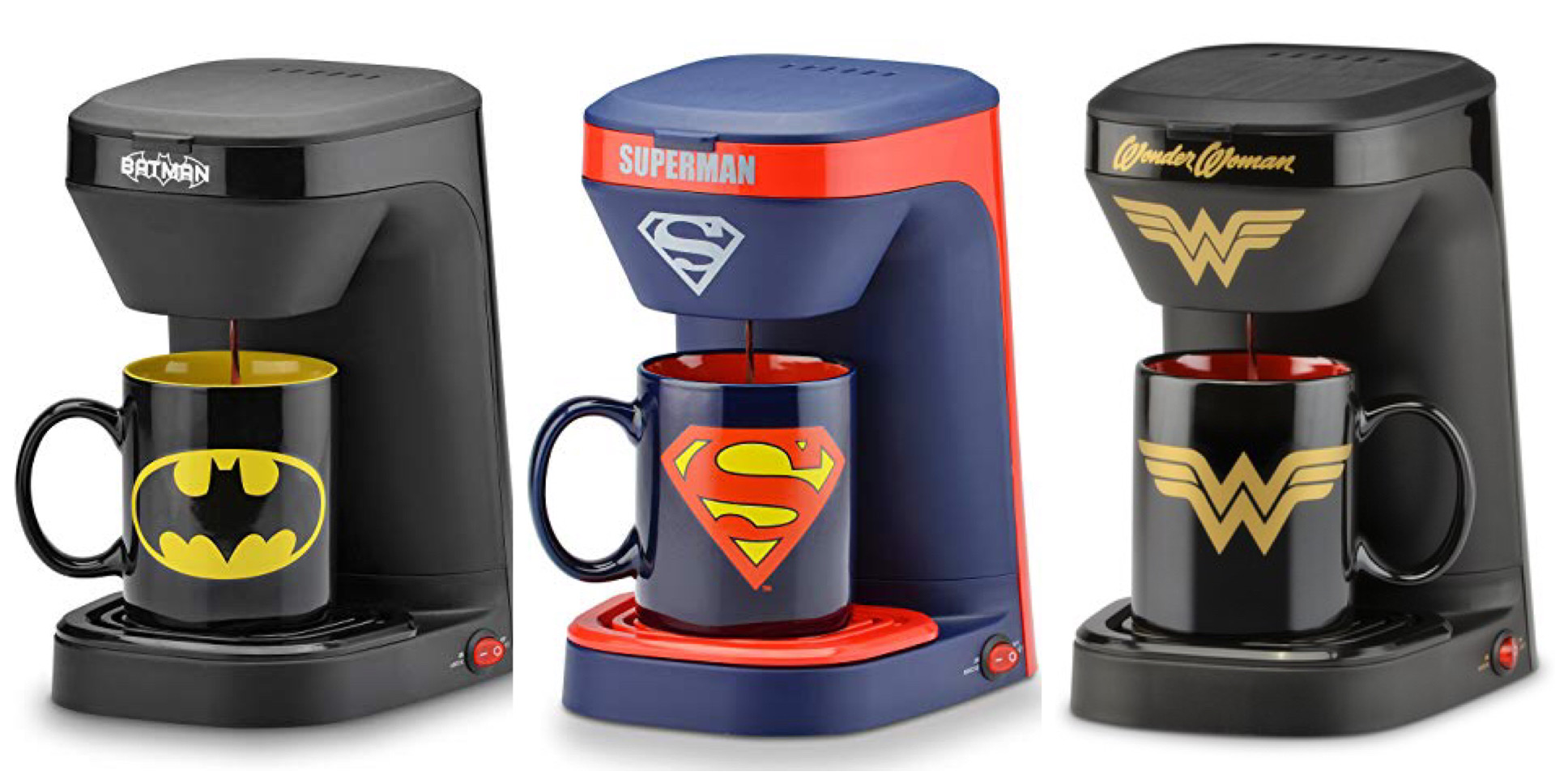 DC Superman 1 Cup Coffee Maker