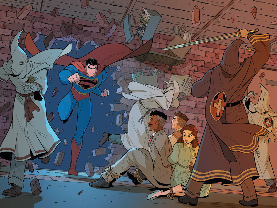 Superman Smashes the Klan #3
