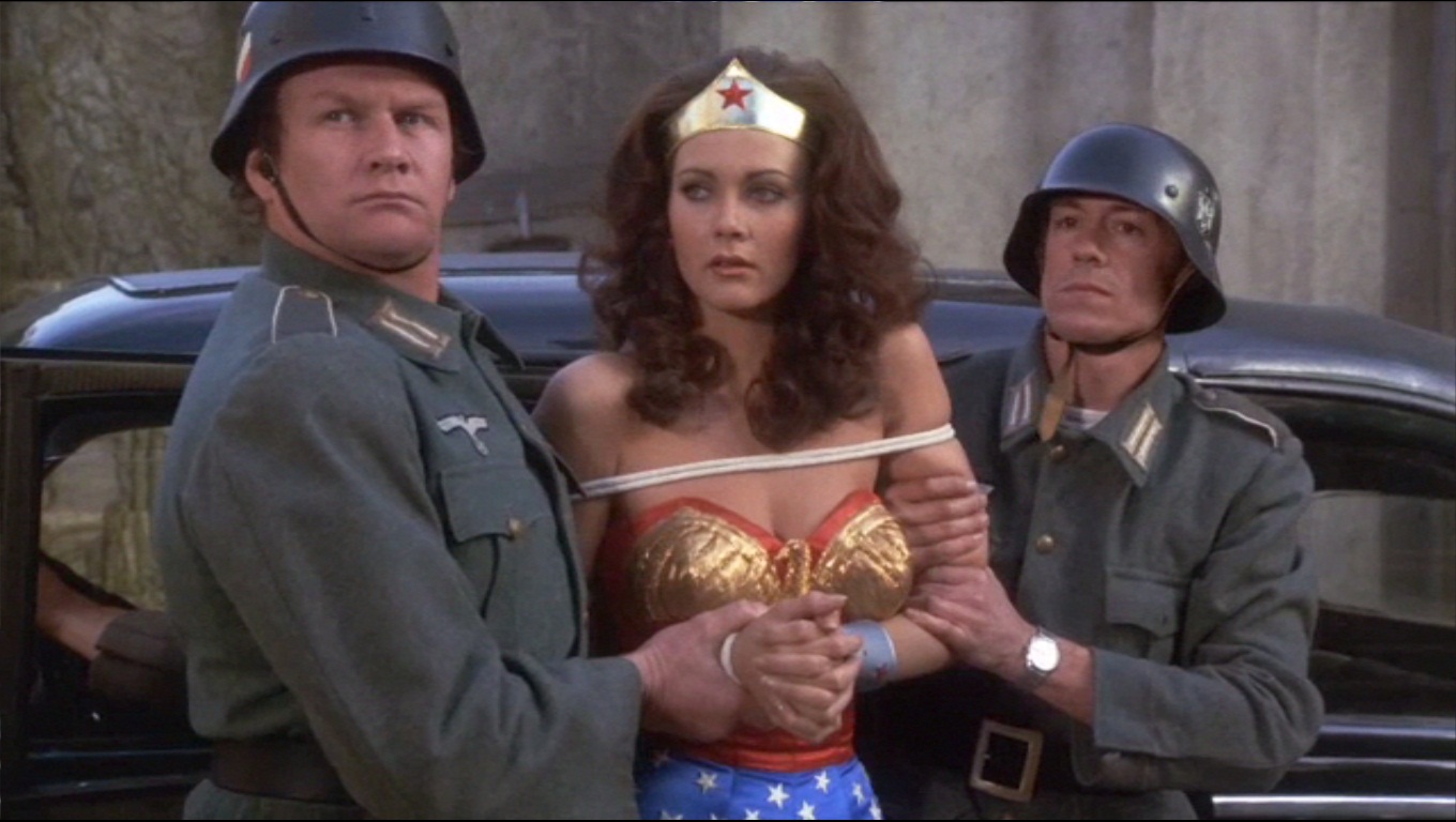 wonder woman captured by nazis