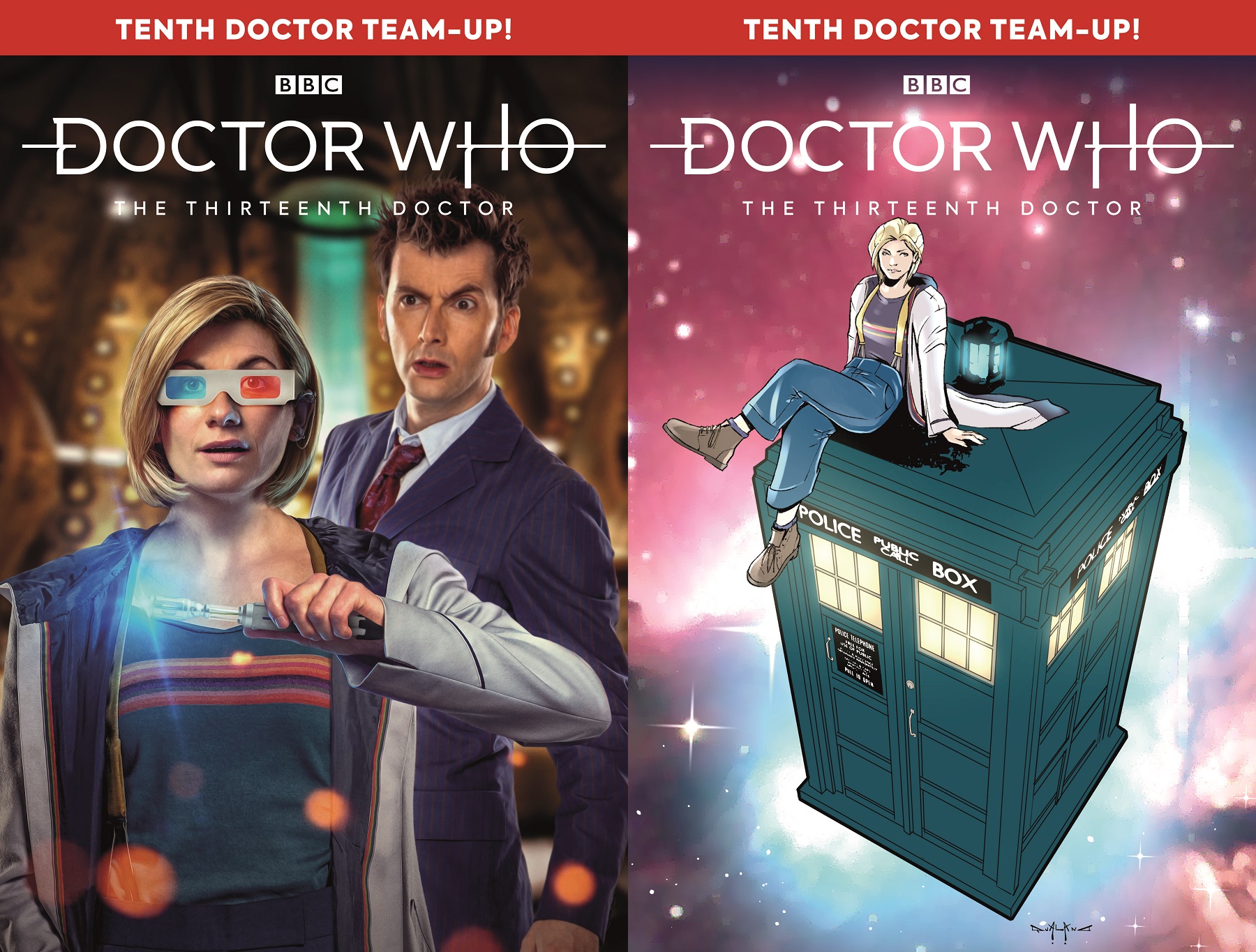 The 13th Doctor #2.4 Covers B and C