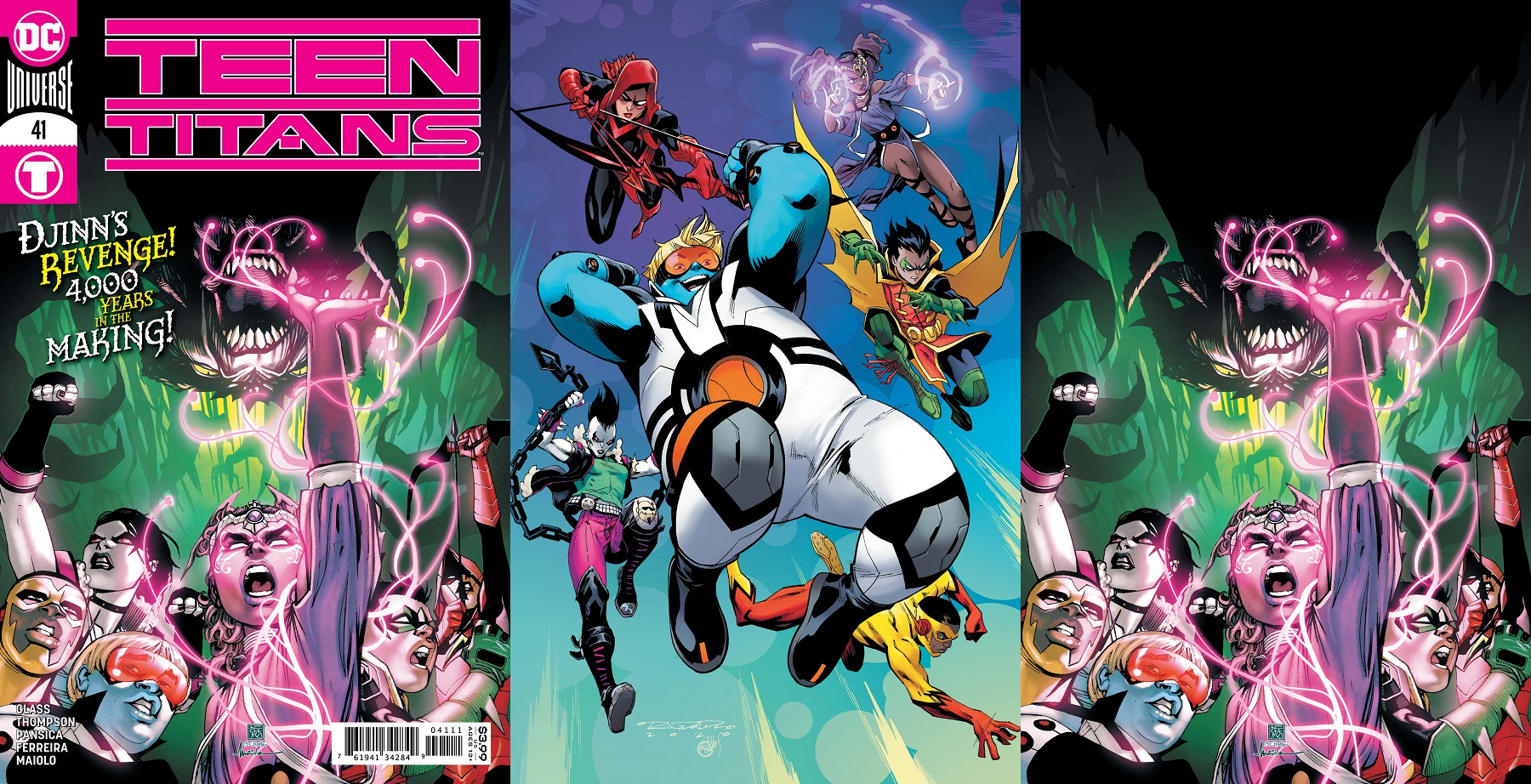 Teen Titans #41 Covers