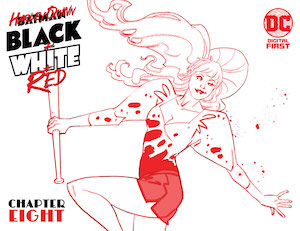 Harley-Quinn-Black-White-Red-#8