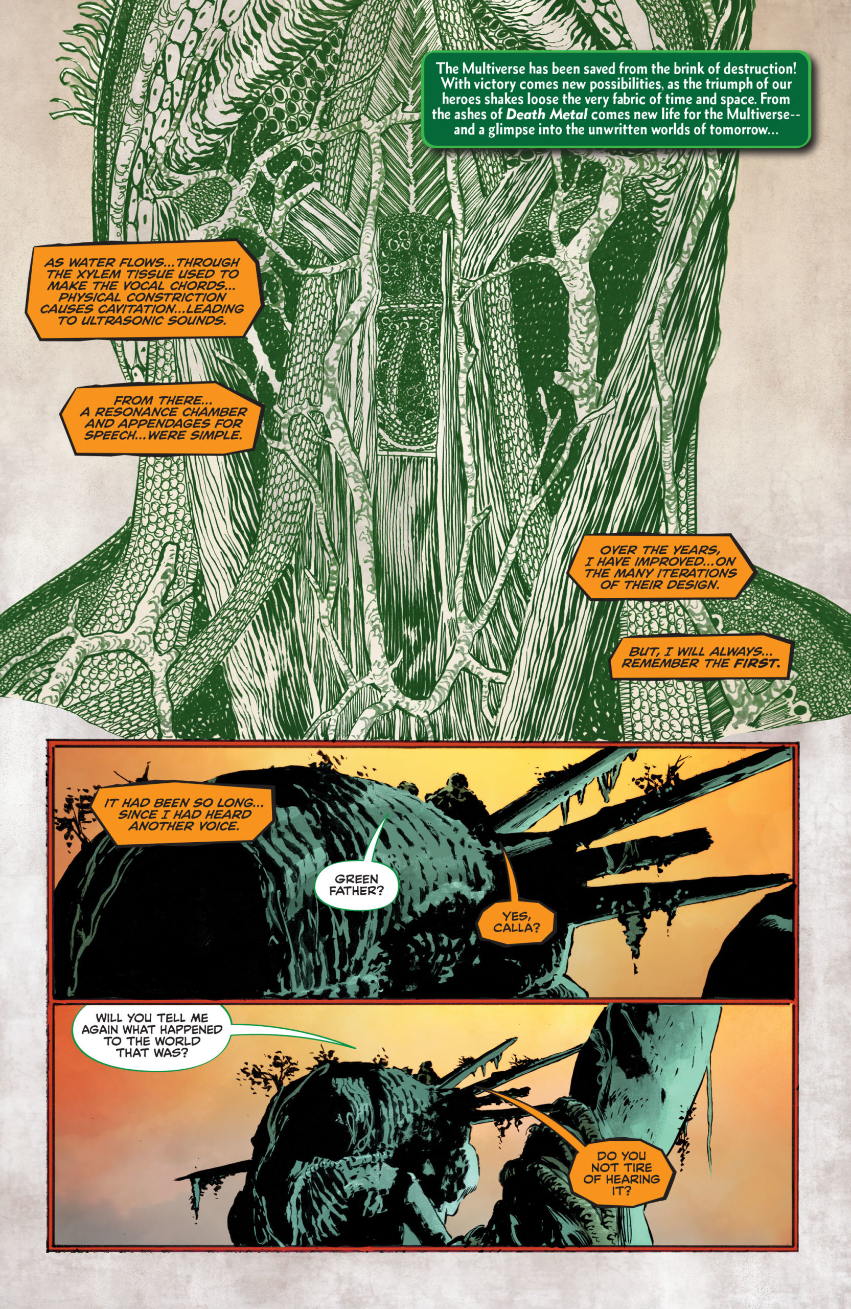 Future State Swamp Thing 1 p1 DC Comics News