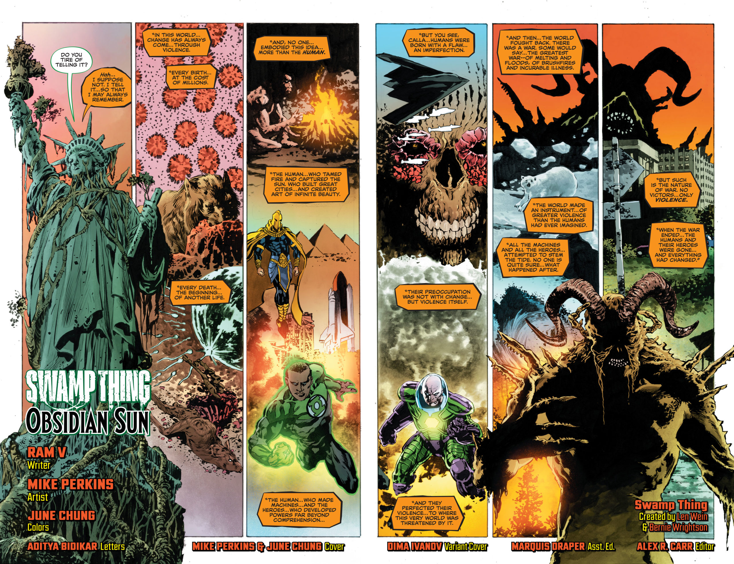 Future State Swamp Thing 1 p2-3 DC Comics News