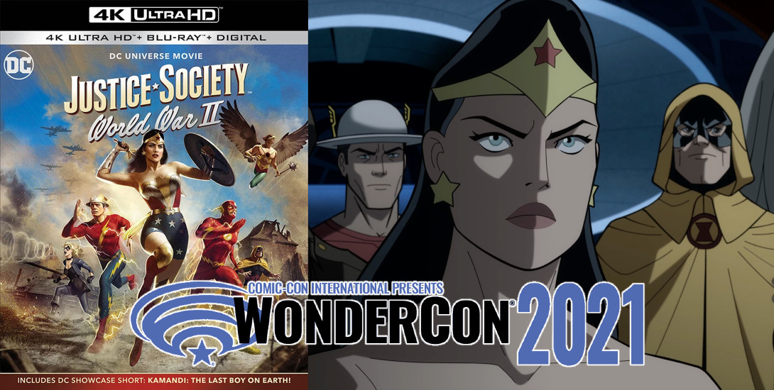 JUSTICE SOCIETY World War II & BATMAN Soul of The Dragon 4K Ultra