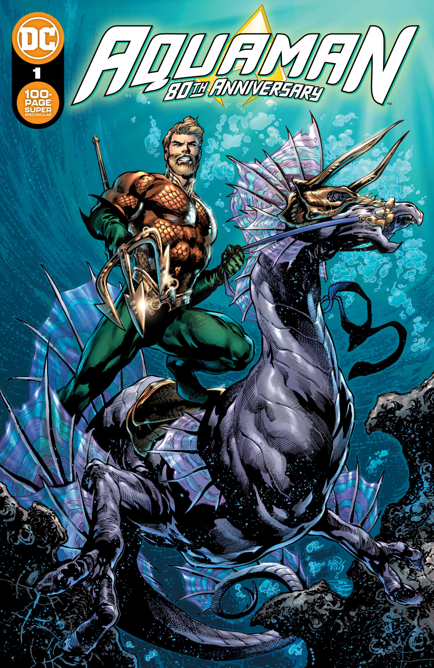 Aquaman 80th Anniversary Main Cover DC Comics News