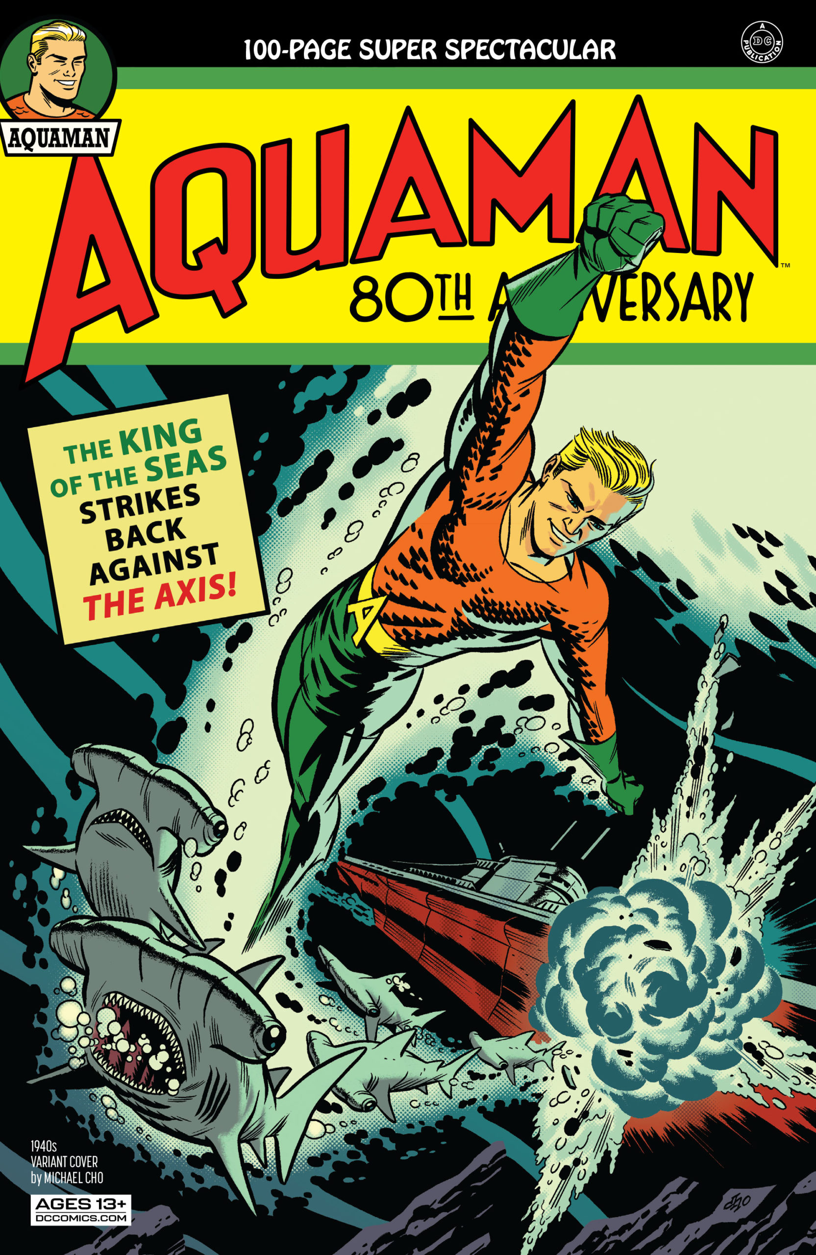 Aquaman 80th Anniversary Cho DC Comics News