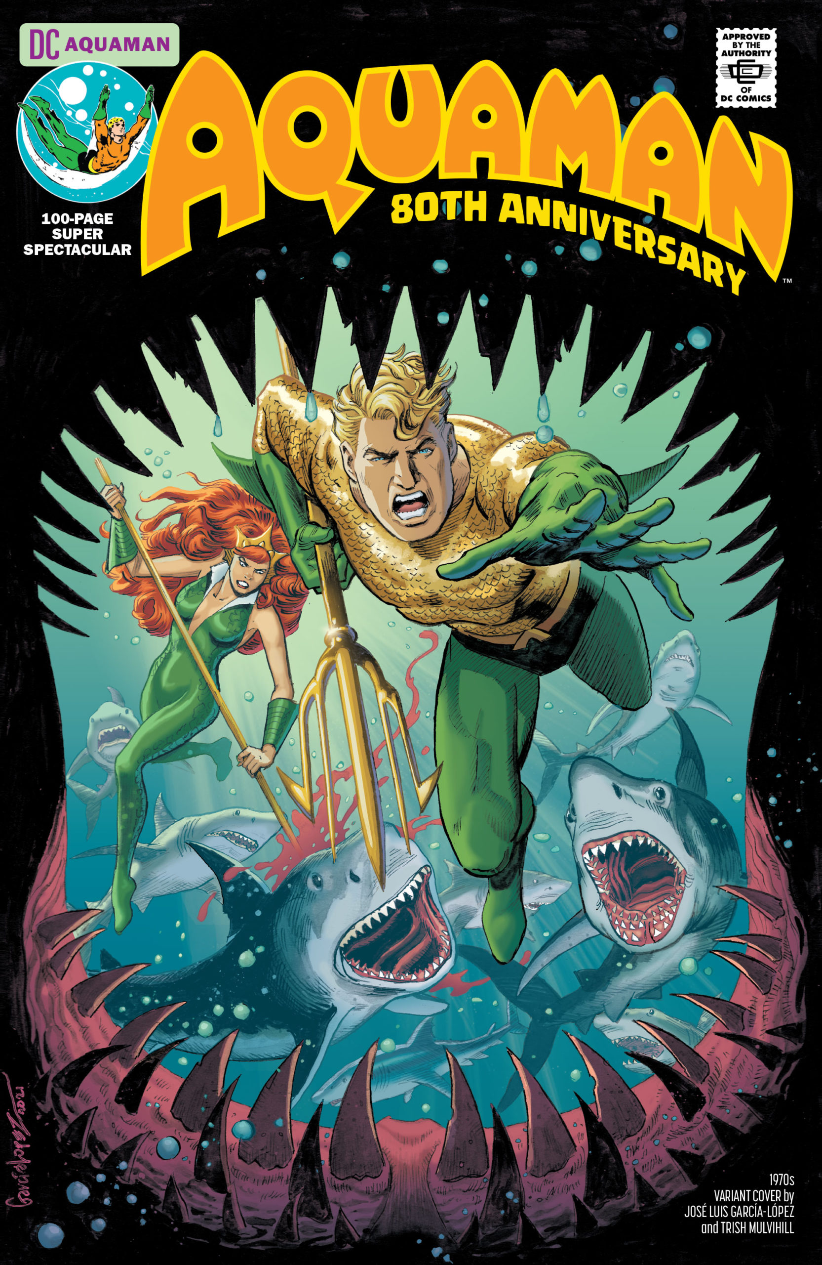 Aquaman 80th Anniversary Garcia-Lopex DC Comics News