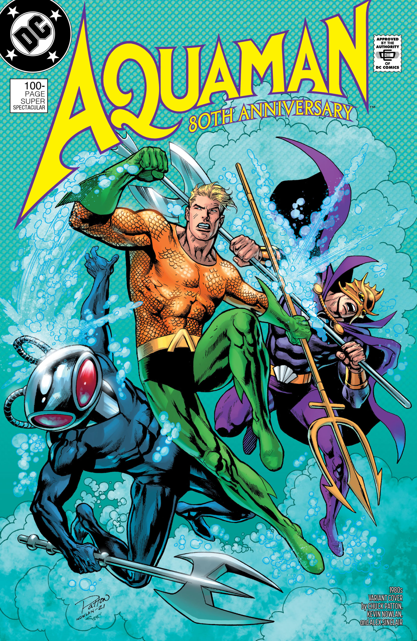 Aquaman 80th Anniversary Patton DC Comics News