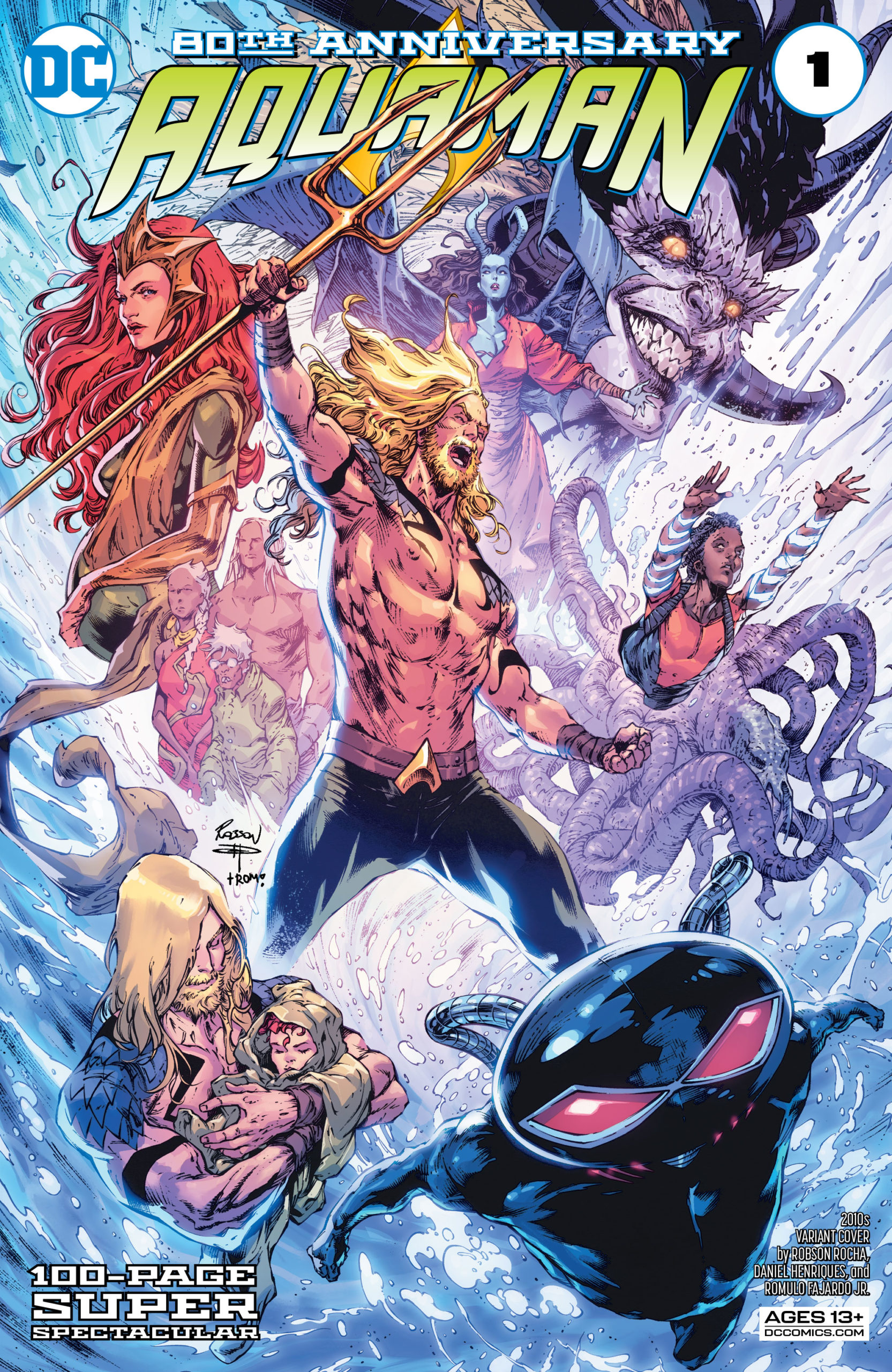 Aquaman 80th Anniversary Rocha DC Comics News