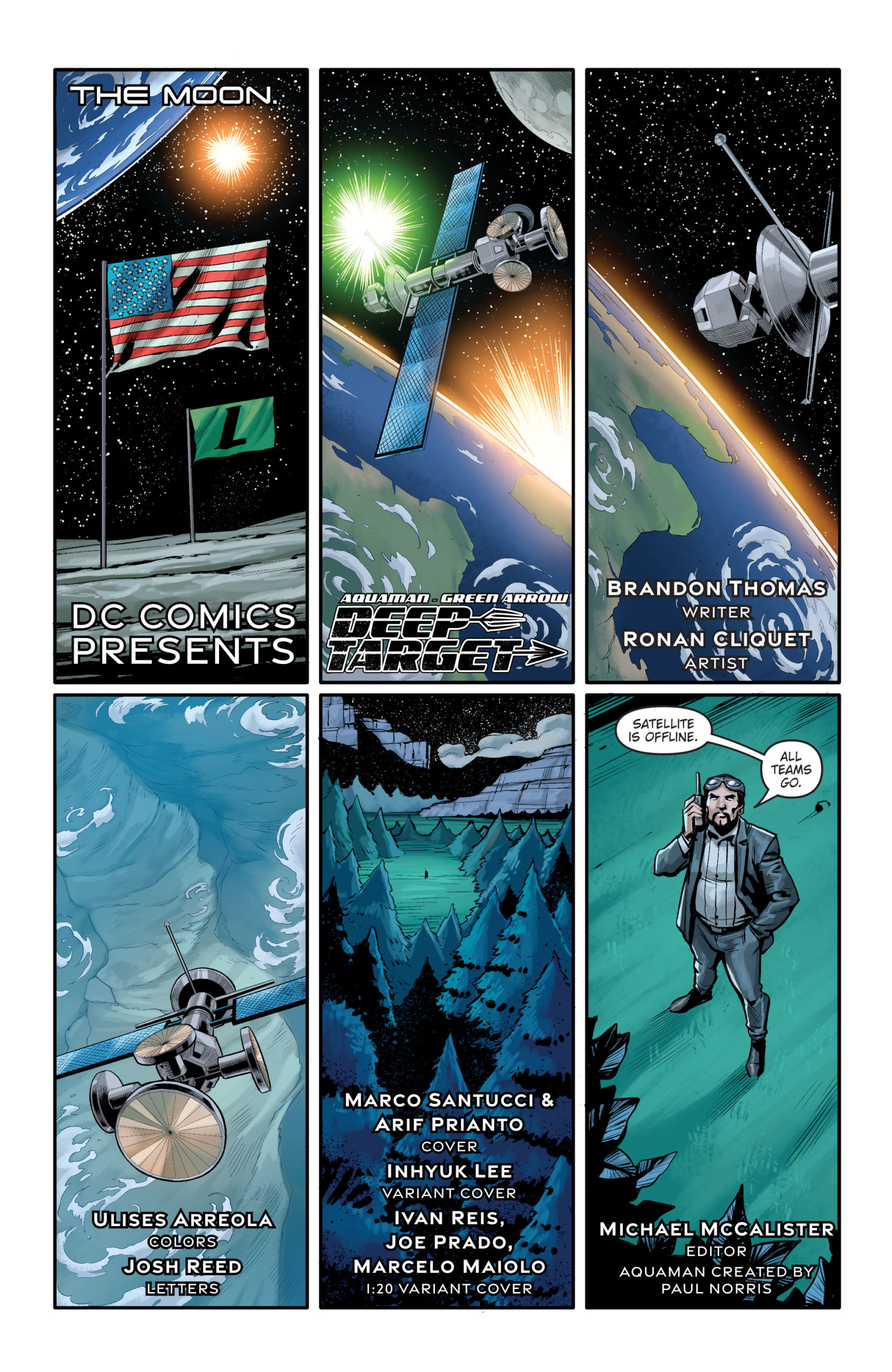 Aquaman/ Green Arrow Deep Target 1 DC Comics News